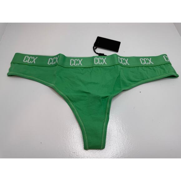 City Chic / CCX Cotton Thong - Green Mint - Plus Sizes 18 & 20 - NWT - Picture 3 of 9